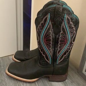 Ariat square toe boots